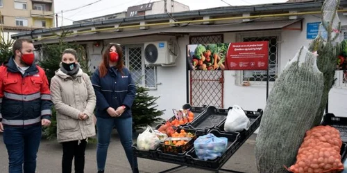 Trei pieţe din Satu Mare au puncte de colectare a alimentelor pentru persoanele nevoiaşe Foto FB Primăria Satu Mare