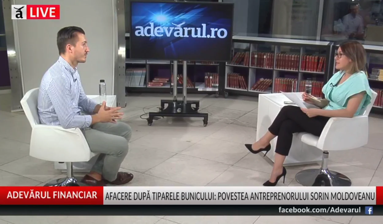 Afacere dupa tiparele bunicului: povestea antreprenorului Sorin Moldoveanu
