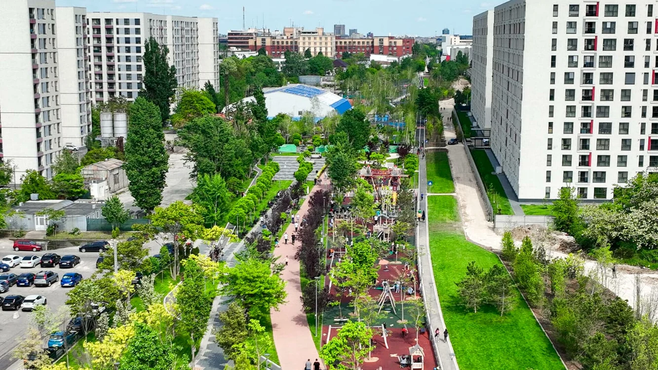 Parcul Liniei se află în Sectorul 6 / foto: ProTV