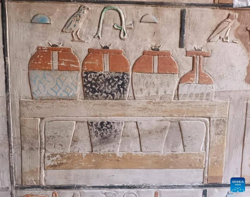 Mormântul lui Tetinebefou a fost descoperit în situl Saqqara Foto: Facebook Ministry of Tourism 