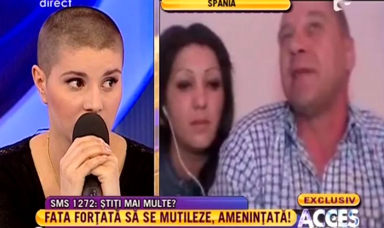 
    Corina, Mihai şi soţia acestuia. (captură Antena 1)  