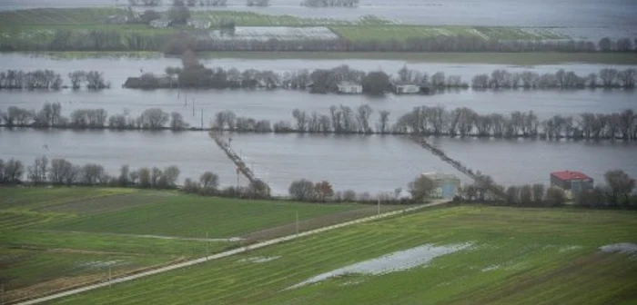 Spania a avut parte de inundatii de proportii din cauza furtunilor Elsa si Fabien FOTO AFP