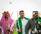 Cristiano Ronaldo, în ipostaze inedite cu o sabie primită cadou FOTO Profimedia 