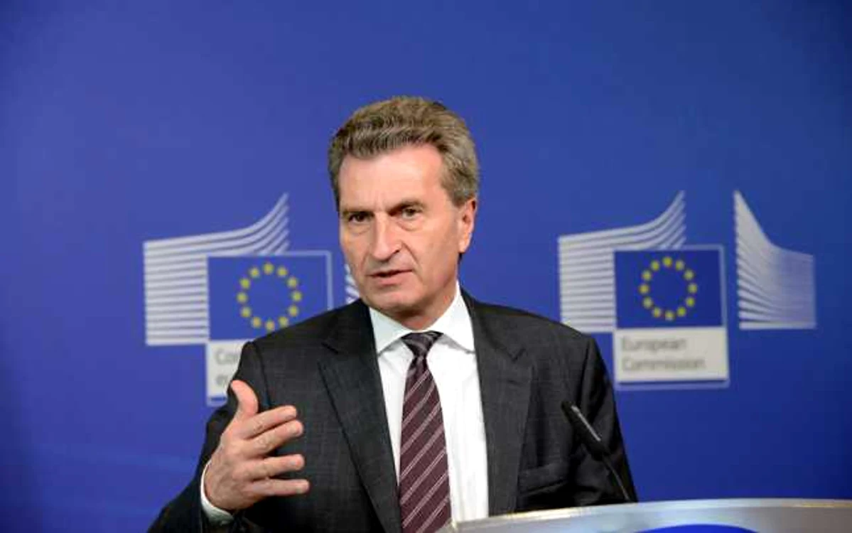 Eurocomisarul Guenther Oettinger