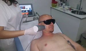 Morris în timpul tratamentului jpeg