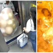 baloane cu hidrogen au explodat in lift in mumbai  jpeg