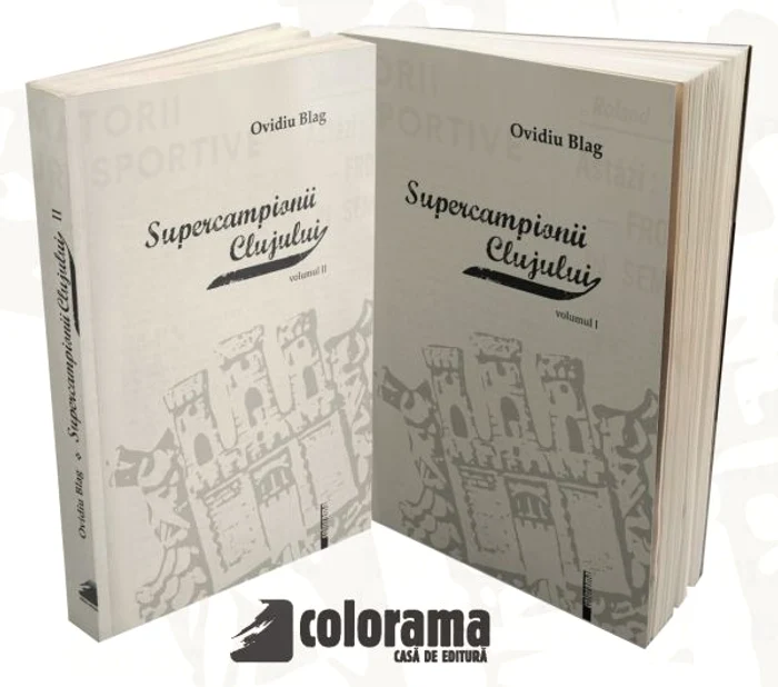 Coperta volumului Supercampionii Clujului