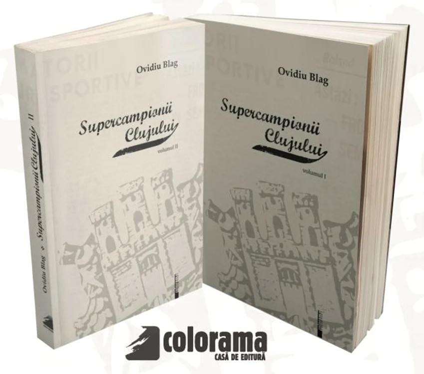 
    Coperta volumului Supercampionii Clujului  