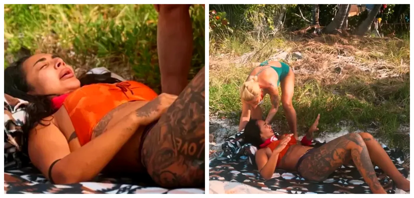 Naba Salem, probleme de sănătate la Survivor / FOTO: Colaj captură PRO TV 
