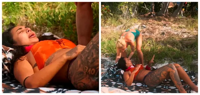 Naba Salem, probleme de sănătate la Survivor / FOTO: Colaj captură PRO TV 
