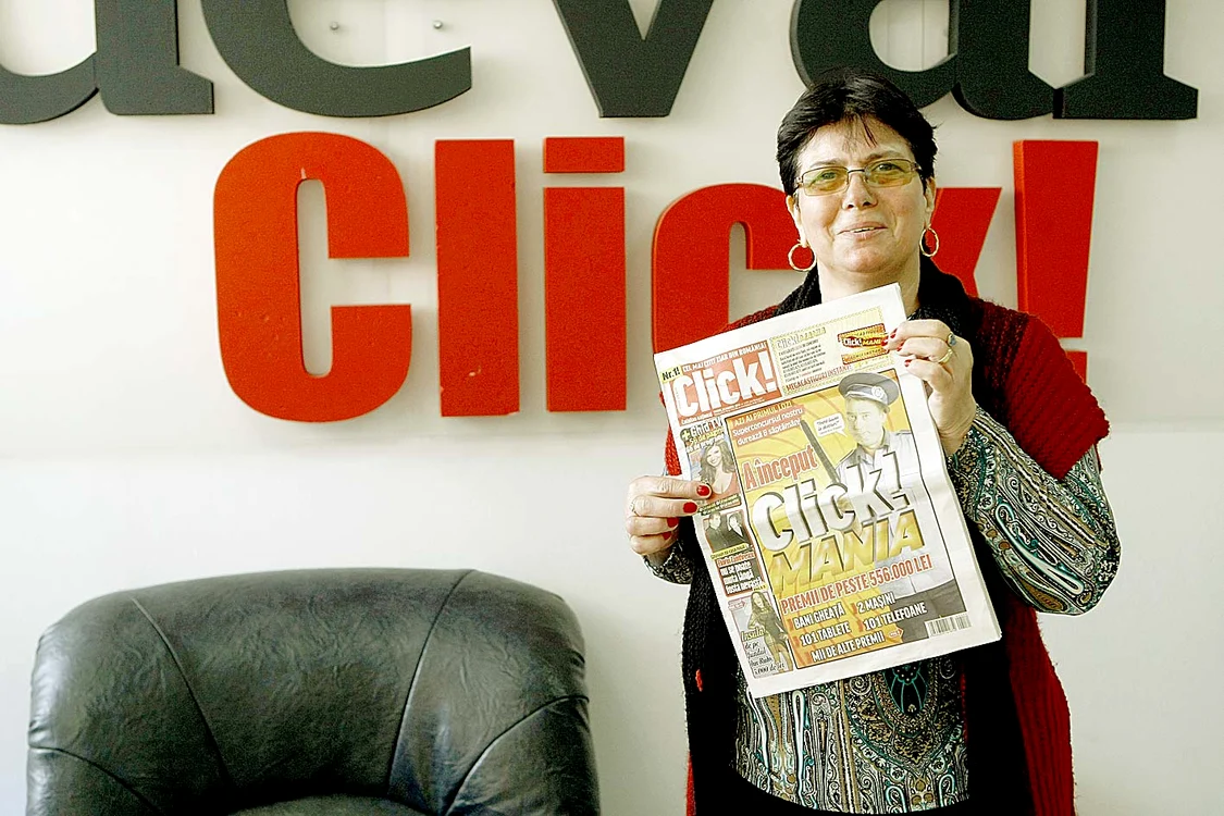 
    Zoia Petcu (58 de ani)  a câştigat 200 de lei  la Click!MANIA  