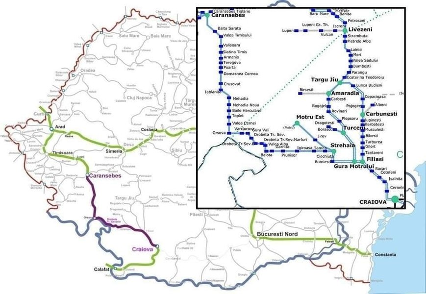 Peste 5 miliarde de lei pentru modernizarea tronsonului de cale ferată Craiova - Drobeta - Caransebeș