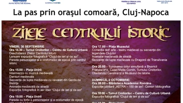 În acest weekend la Cluj se desfăşoară "Zilele Centrului Istoric" jpeg