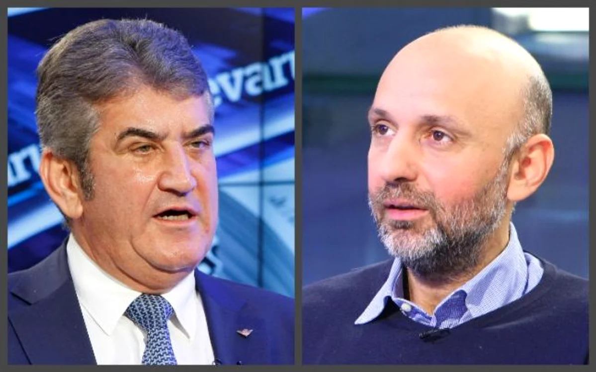 Gabriel Oprea şi Valeriu Nicolae. FOTO Adevarul