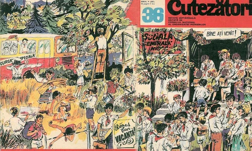 Cum arăta istoria României în revista comunistă pentru copii „Cutezătorii” jpeg