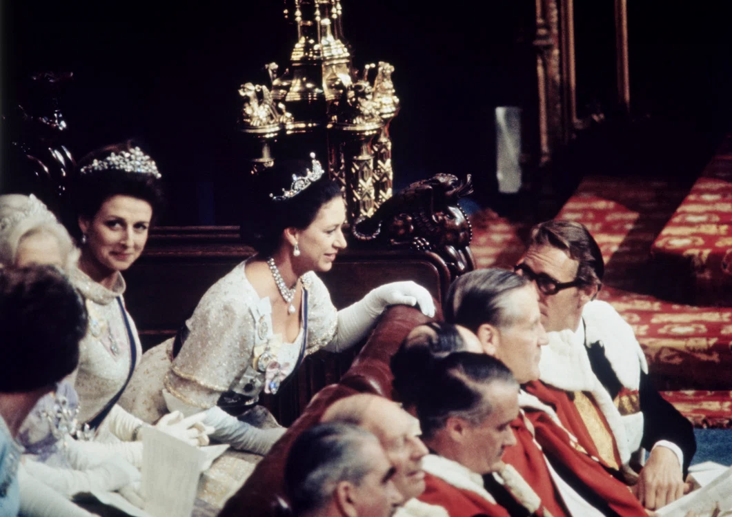 Prințesa Margaret cu tiara Floare de Lotus, GettyImages jpg