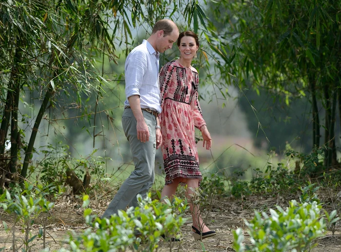 Kate Middleton, Prin'ul William in India sursa foto Profimedia jpg