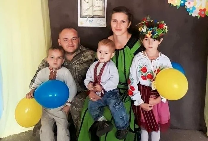 Petro Burban și familia sa FOTO: X