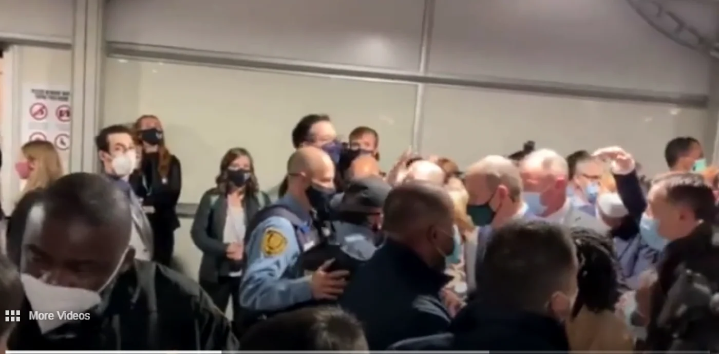 Joe Biden evacuat FOTO CAPTURĂ