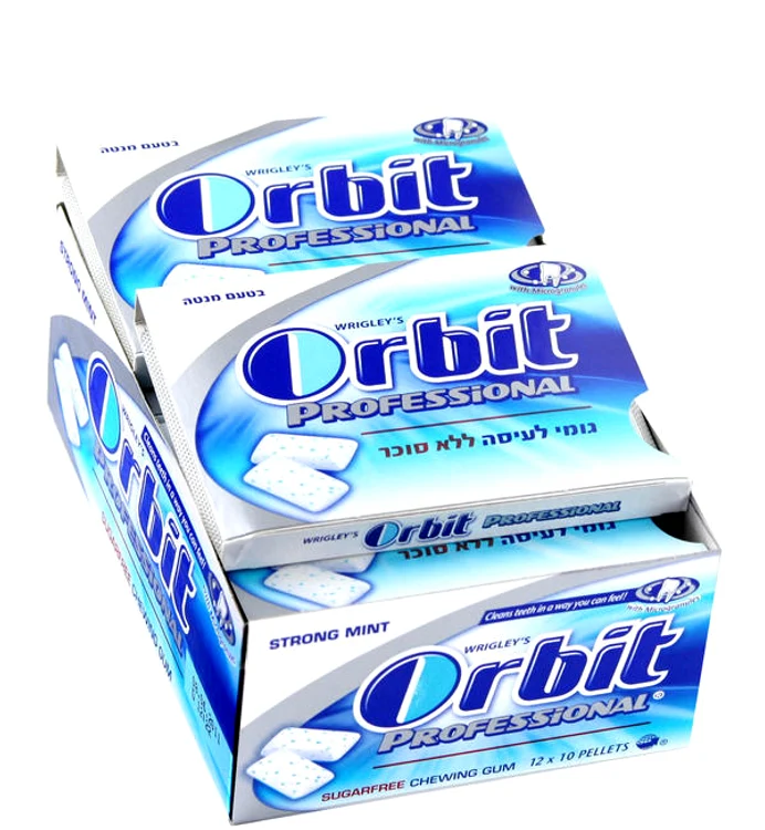 
    Guma de mestecat Orbit se transformă în ExtraFoto: ohnuts.com  
