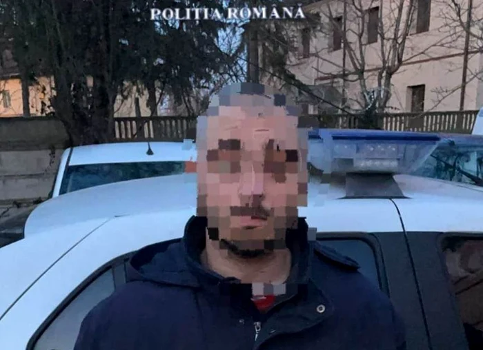Bărbatul a fost prins la Arad FOTO IPJ Arad