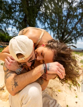 Francesca Sarao și Cristian Pungă au trecut cu testul de la „Insula Iubirii” foto: Antena 1