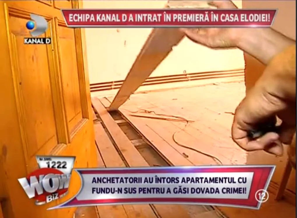 Anchetatorii au distrus toată casa, în căutarea probelor (captură: Kanal D)
