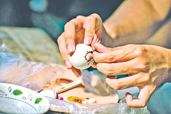 
    Nu i-au plăcut nici  gustul, nici mirosul  