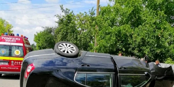 slobozia accident in comuna gura ialomitei foto isu ialomita