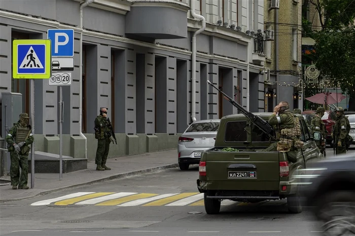 Prigojin a oprit marșul spre Moscova al mercenarilor la o zi după declanșarea revoltei FOTO EPA-EFE