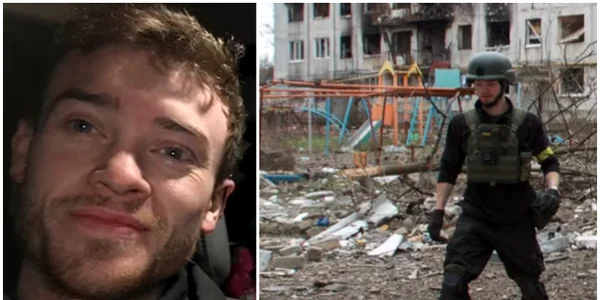 Christopher Parry britanic dispărut în Ucraina FOTO Twitter