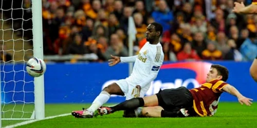 bradford city si swansea Gerry Penny/EPA