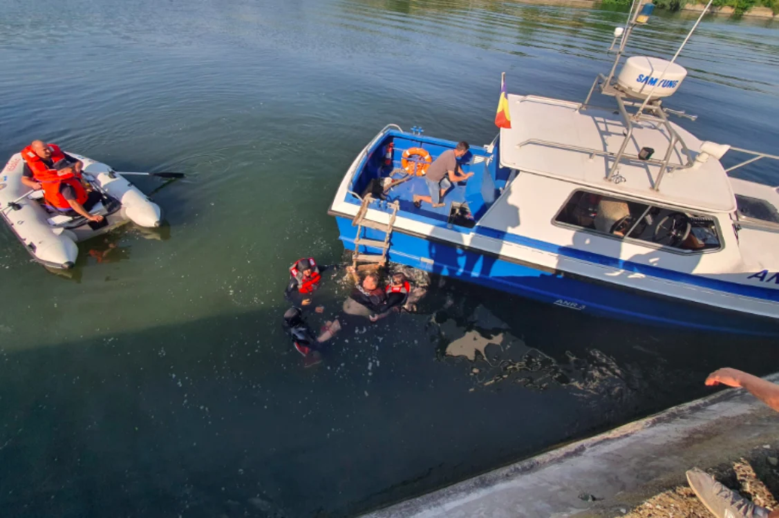 Două ambarcaţiuni s-au ciocnit pe Dunăre,sursa: Arhivă