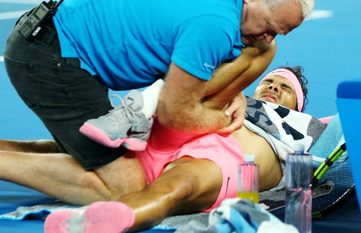 Rafael Nadal a suferit o leziune la șold