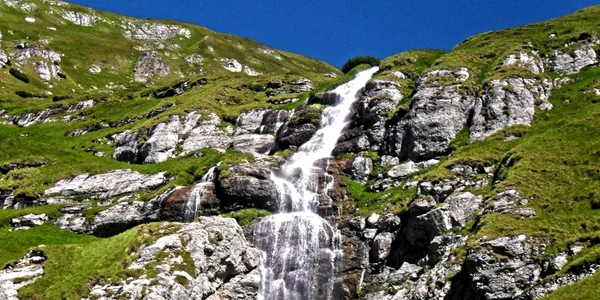 Cascada Obârșia Ialomiței văzută din dronă. FOTO romaniajournal.ro