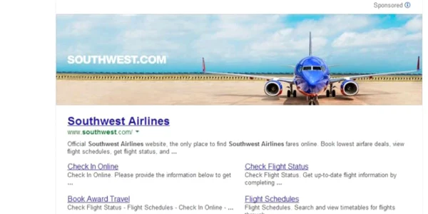google banner ad