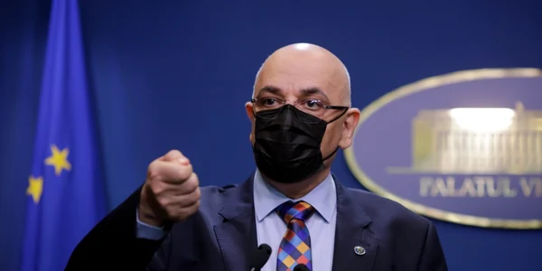 Conferinţă presă Florin Cîţu Raed Arafat accident spital Victor Babes FOTO Inquam Photos / George Calin