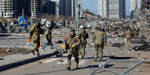  Ziua 27 de război în Ucraina- Kiev FOTO Gettyimages