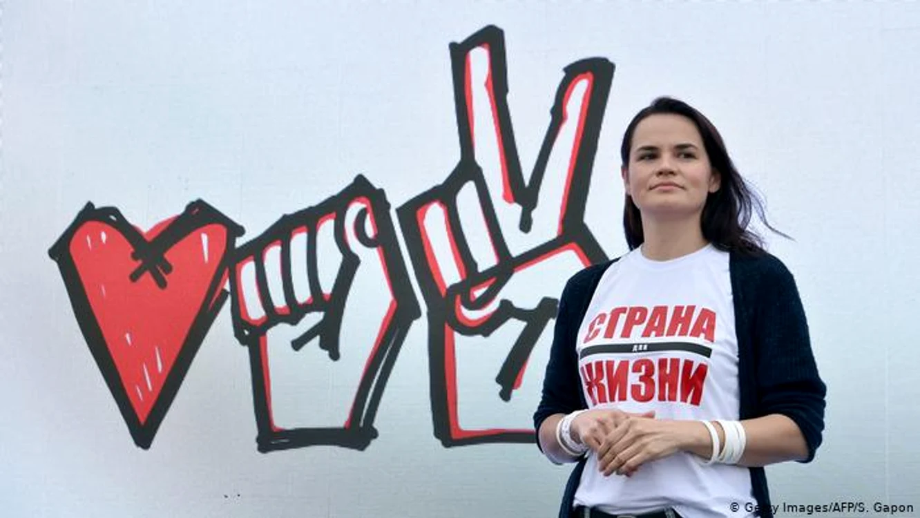 Svetalana Tihanovskaia îl acuză pe Lukașenko de furt și declară că lagerile au fost falsificate