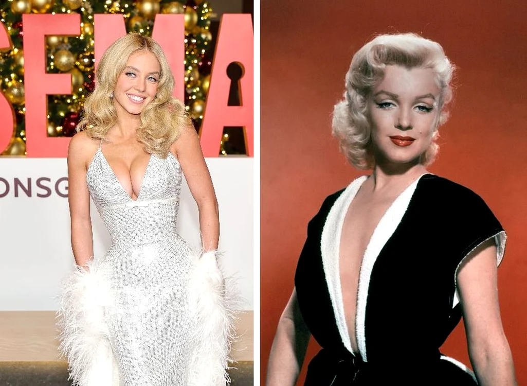 Sydney Sweeney și Marilyn Monroe sunt rude îndepărtate