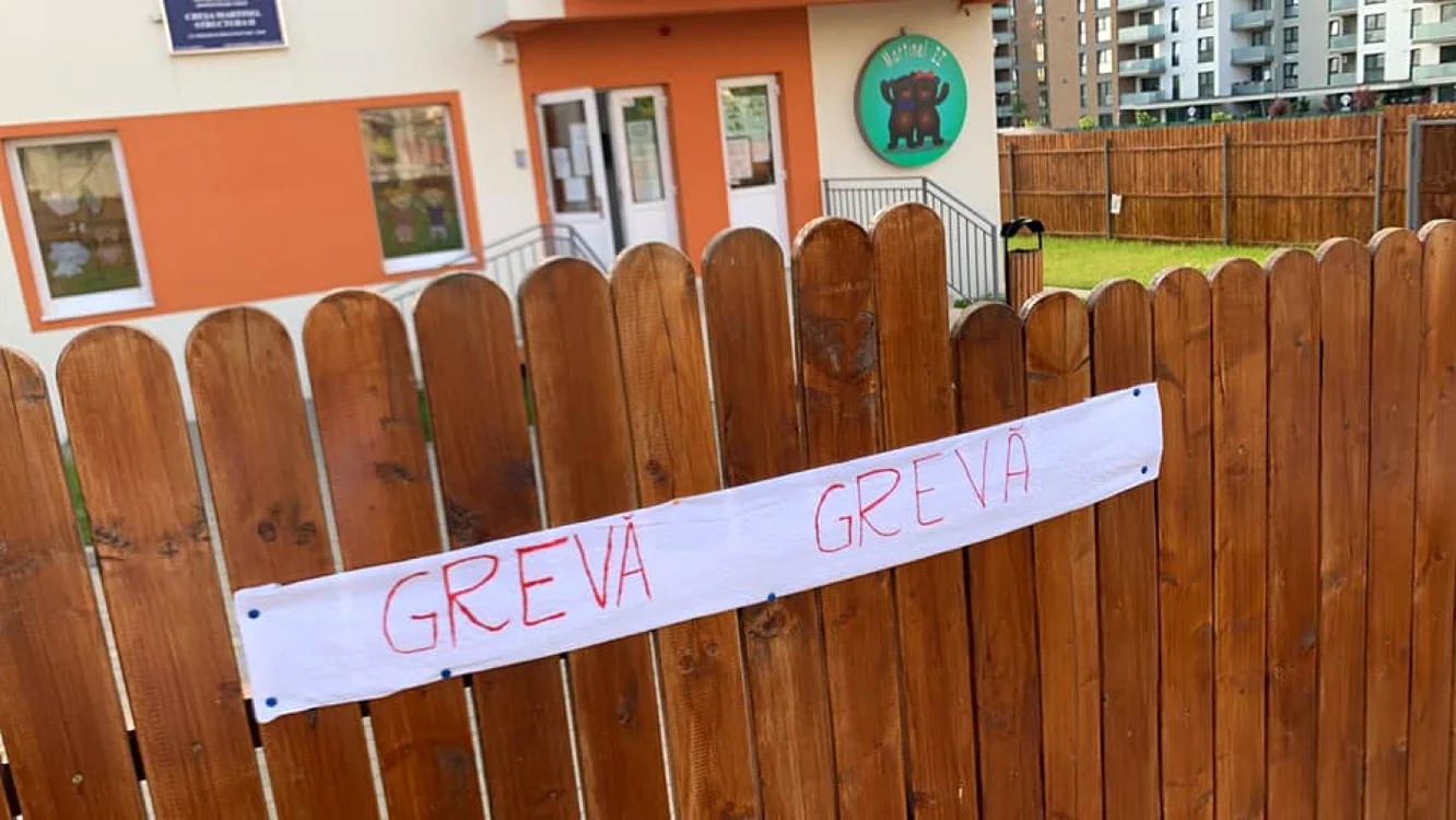 Creşele din Cluj-Napoca au intrat în grevă japoneză. FOTO: Alina Nechita-Vingan