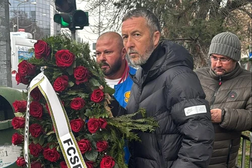 A avut loc înmormântarea lui Dinu Gheorghe / foto: iamsport.ro