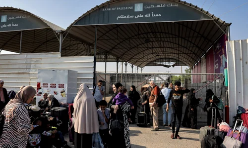 punctul de trecere rafah evacuare jpg
