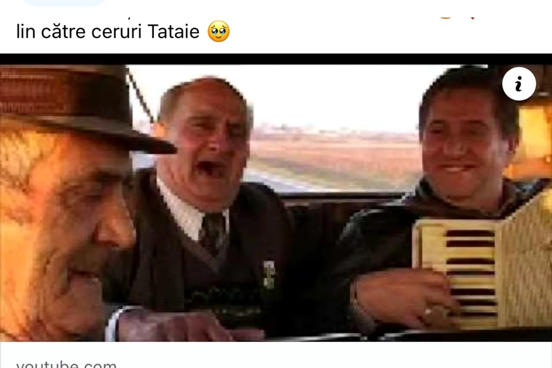 Tatăl lui Ioniță de la Clejani (cel cu acordeonul) a murit. Sursă: Youtube