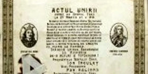 Actul Unirii Basarabia cu România Sursa istoria.md