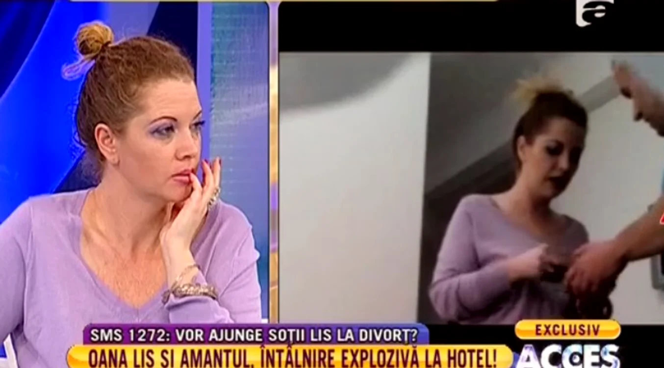 Bărbatul a filmat-o pe Oana în camera lui de hotel