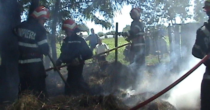 Flăcările au produs pagube importante
