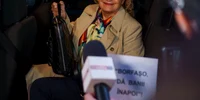 Comandantul Spitalului Militar - generalul Florentina Ioniță-Radu, adusa la sediul DNA Militar FOTO Inquam / Tudor Pană