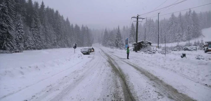 În Maramureş s-a intervenit pentru prevenirea poleiului FOTO:Arhivă