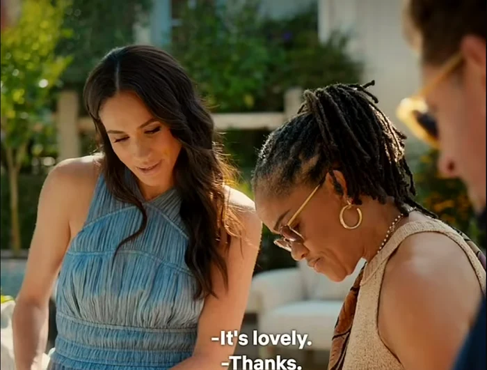 Meghan Markle și Doria Ragland foto Netflix